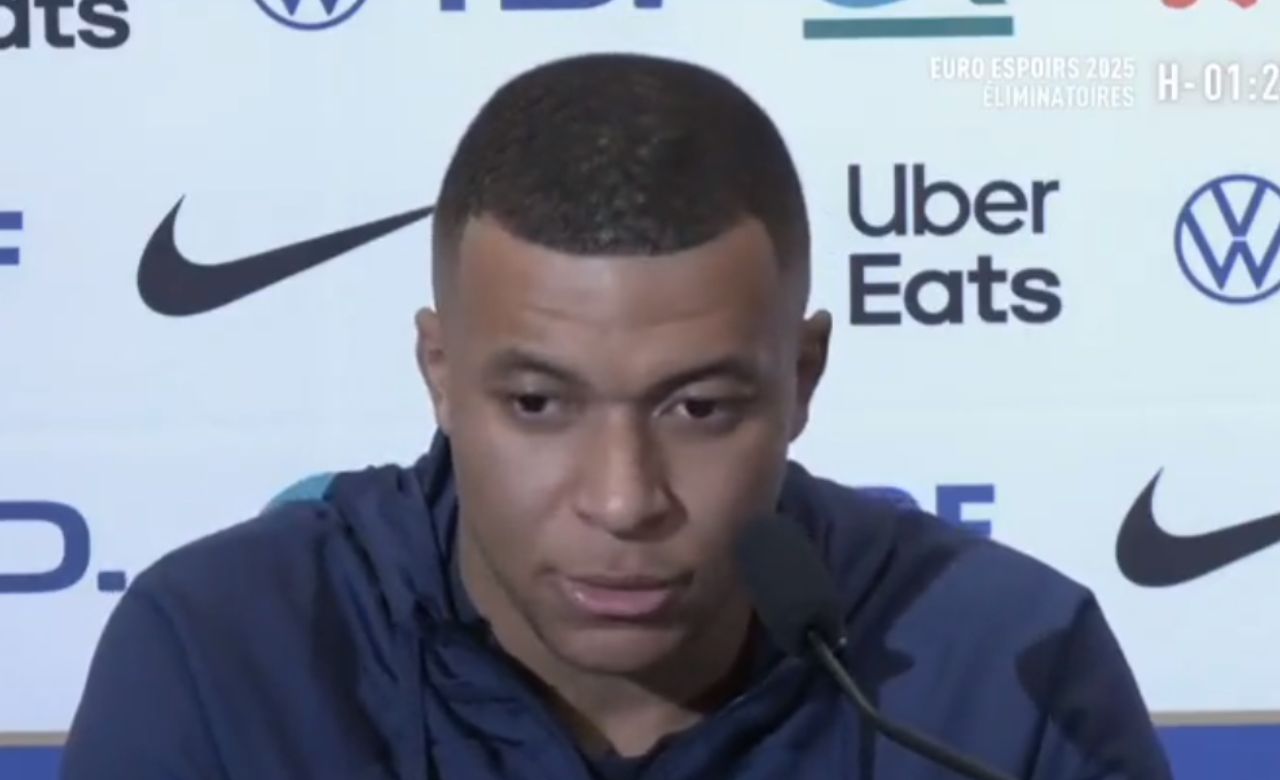 Mbappé falou com a imprensa e desabafou