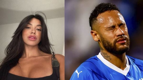 Segundo colunista, Neymar mostrou interesse por Nathalia Morais, mas parece que a atriz não deu bola pro craque