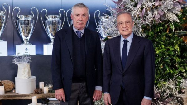 Ancelotti vai continuar no Madrid