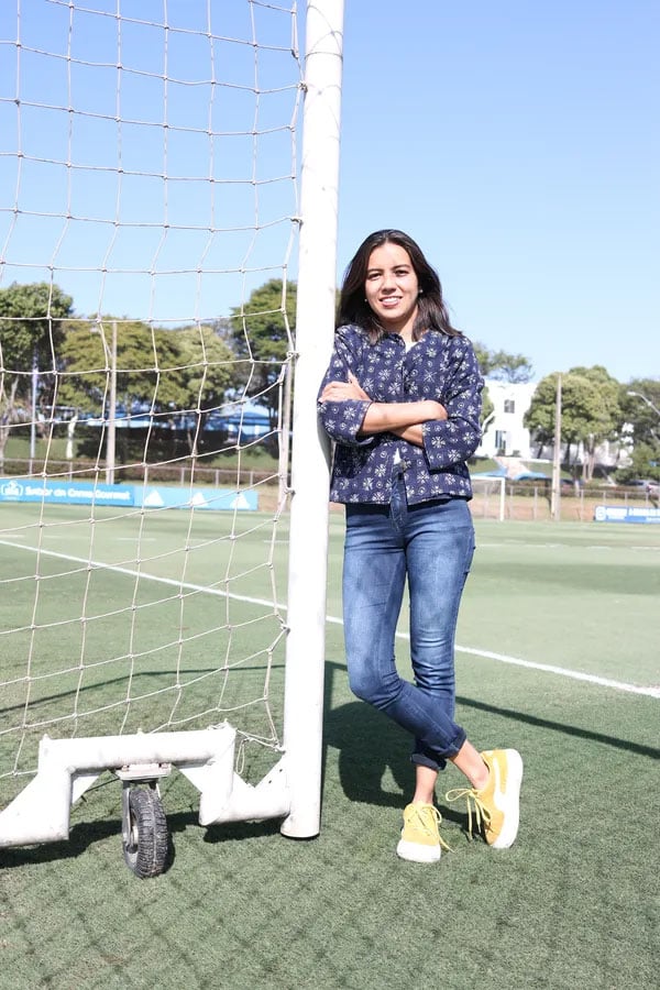 Kin Saito é diretora de futebol feminino do Cruzeiro