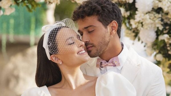 Larissa Manoela publicou vídeo do seu casamento com André Luiz Frambach