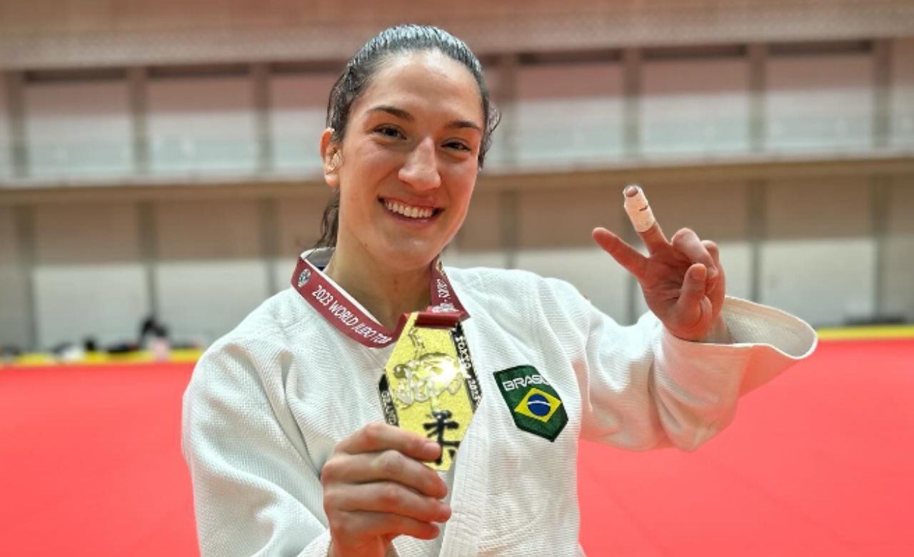 Mayra Aguiar foi ouro em Tóquio