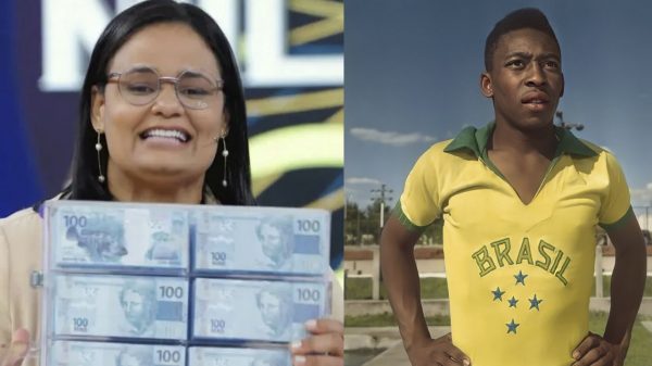 A jornalista pernambucana Jullie Dutra respondeu corretamente a pergunta sobre a camisa 10 de Pelé e ficou milionária