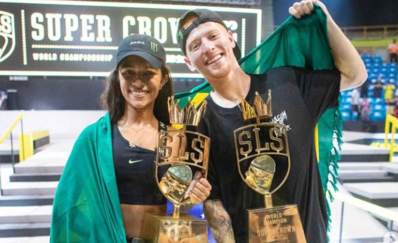 Rayssa Leal e Giovanni Vianna conquistaram os troféus do Super Crown