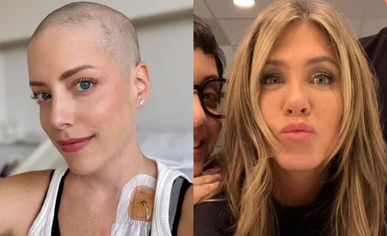 Fabiana Justus receives support from Jennifer Aniston, actress from “Friends”