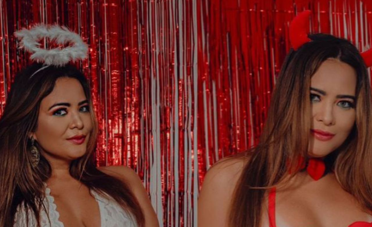 Geisy Arruda is in doubt about costumes and raises the temperature