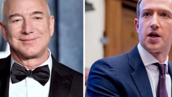 Jeff Bezos vendeu ações milionárias, assim como Mark