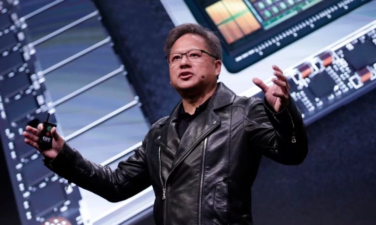 Jensen Huang, CEO da Nvidia, apresentou o novo processador da empresa em conferência